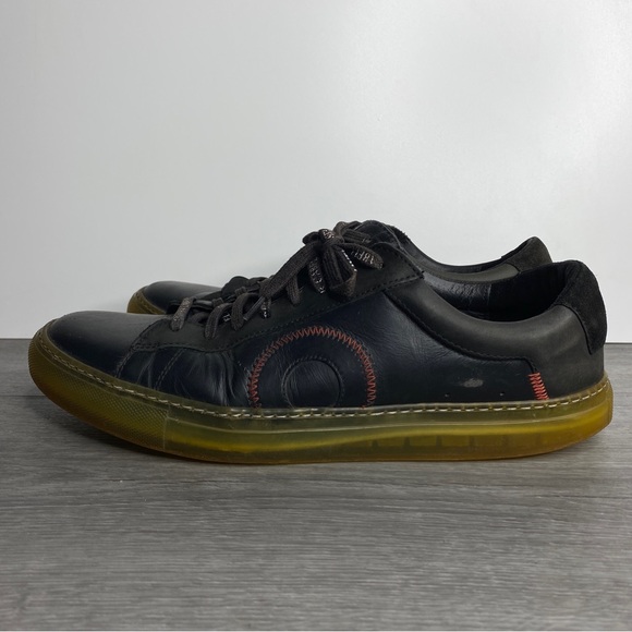 Oliver Cabell Men's Low 1 Ghost Black / Red Size 43 (US 10) Distressed - Picture 6 of 16